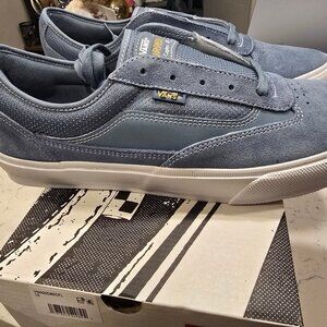 VANS SKATE CURREN CAPLES VN000D85CFL Shoes Skateboarding Blue Mens Size 13 NEW